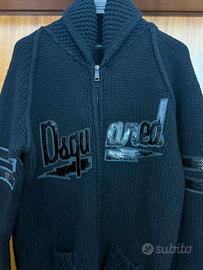 Giacca in lana zippata Dsquared2