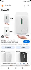 dispenser igienizzante Scavo touchless