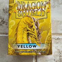 Sleeve DragonShield Gialle (nuove)