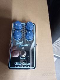 Xotic soul driven overdrive