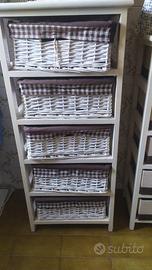 Cassettiera per bagno