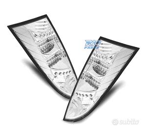 FANALI FORD FOCUS MK1 98-04 LED SFONDO CROMATO