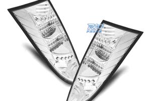 FANALI FORD FOCUS MK1 98-04 LED SFONDO CROMATO