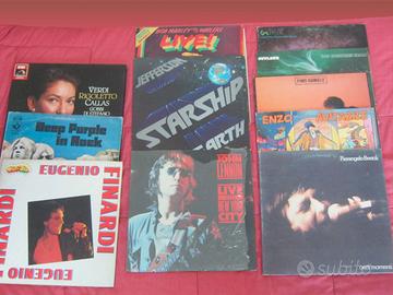 Lotto di 40 vinili musica leggera, pop, rock