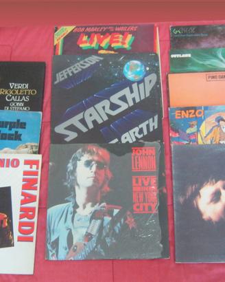 Lotto di 40 vinili musica leggera, pop, rock