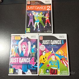 lotto Just dance 2, 4 e 2015 per Wii