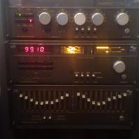 Impianto Stereo Vintage Schneider Team 6070