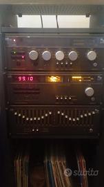 Impianto Stereo Vintage Schneider Team 6070