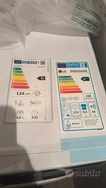 asciugatrice lg 9 kg nuova mai usata