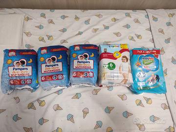 Pannolini mutandina e costumini taglia6