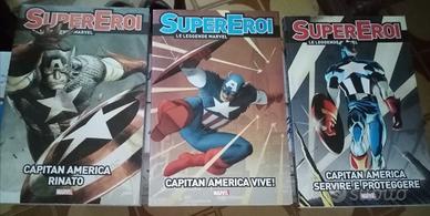 SuperEroi 3 Albi Captain America