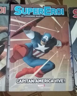SuperEroi 3 Albi Captain America
