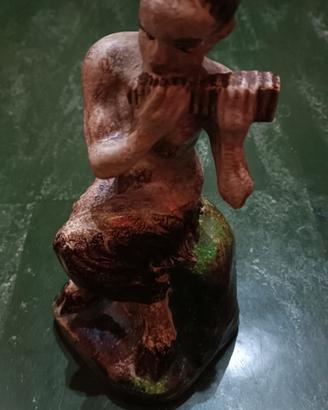 statuetta in ceramica di zulimo aretini 