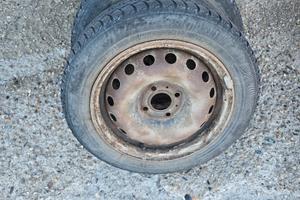 cerchi + gomme 155/065 R14 75T M+S