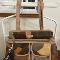 Borsa Coveri Action in pelle