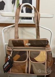 Borsa Coveri Action in pelle