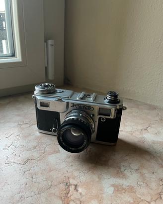 Kiev 4 MFotocamera vintage con custodia