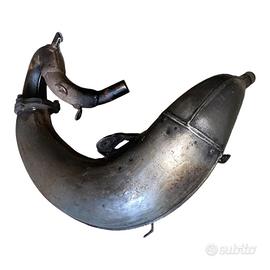 scarico originale con terminale leo vince per dt50