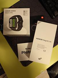 honor magic 8 lite 8/512 più  accessori