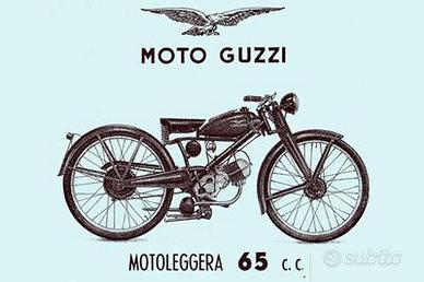 Catalogo Ricambi Vari Moto Guzzi Vintage