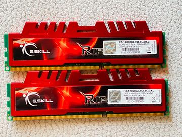 KIT RAM DDR3 G.Skill RipJaws X 8GB (2 X 4 GB)