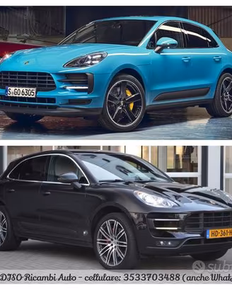 Ricambi porsche macan 2014-2026
