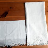 COPPIA DI ASCIUGAMANI IN LINO