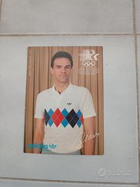 Postcard Oscar Olimpiadi 1984 Adidas Brasil Basket