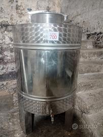 Cisterna per vino in Acciaio inox da 700 litri