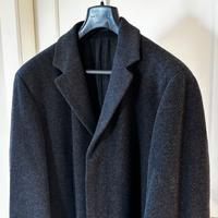 Cappotto uomo marca HUGO BOSS, grigio scuro