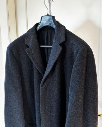 Cappotto uomo marca HUGO BOSS, grigio scuro