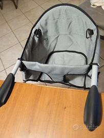 Seggiolino da tavolo pieghevole e lavabile