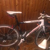 Bici da corsa scapin in carbonio