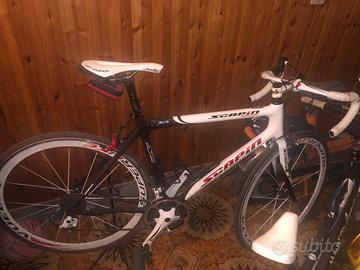 Bici da corsa scapin in carbonio