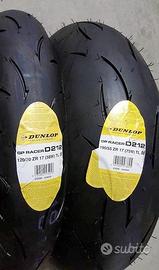 Dunlop d212 gp racer 120/70 zr17 + 190/55 zr17