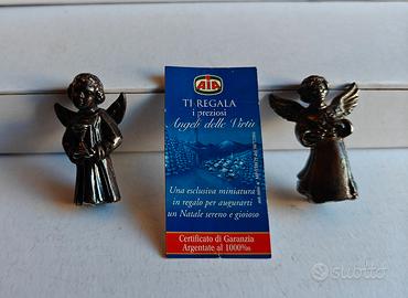 Statuine Argentate. Miniatura “Angeli delle Virtù"