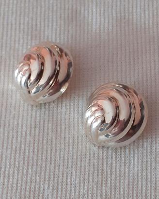 Orecchini a clips in Argento 925