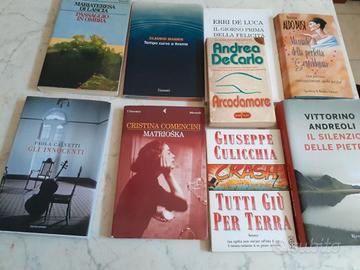 Lotto 9 Libri Narrativa Italiana Autori Contempora
