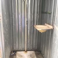 wc da cantiere in lamiera