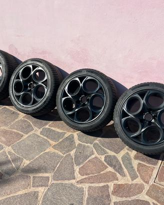 KIT 4 CERCHI ORIGINALI GIULIETTA SPRINT GOMMATI