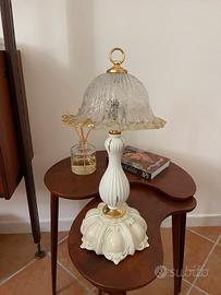 Lampada Capodimonte vintage
