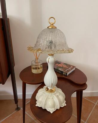 Lampada Capodimonte vintage