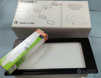 Lampada Esterno Disano Box 1206 Nuova.