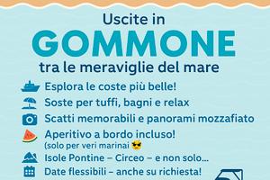 Uscita in gommone