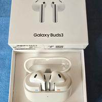 Samsung galaxy buds 3 bianche