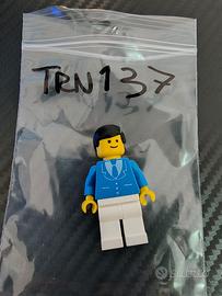 TRN137 LEGO Minifigure Male In Blue Suit