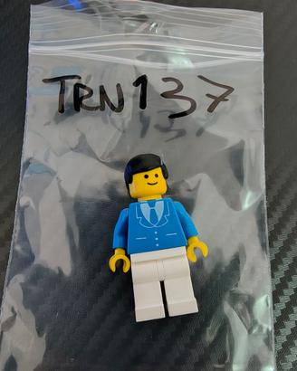 TRN137 LEGO Minifigure Male In Blue Suit