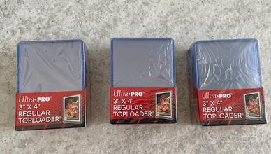 Ultra Pro Regular Toploader 3 confezioni 75 pezzi