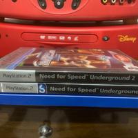 playstation 2 need for speed underground 1-2  ps2