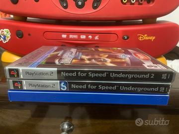 playstation 2 need for speed underground 1-2  ps2